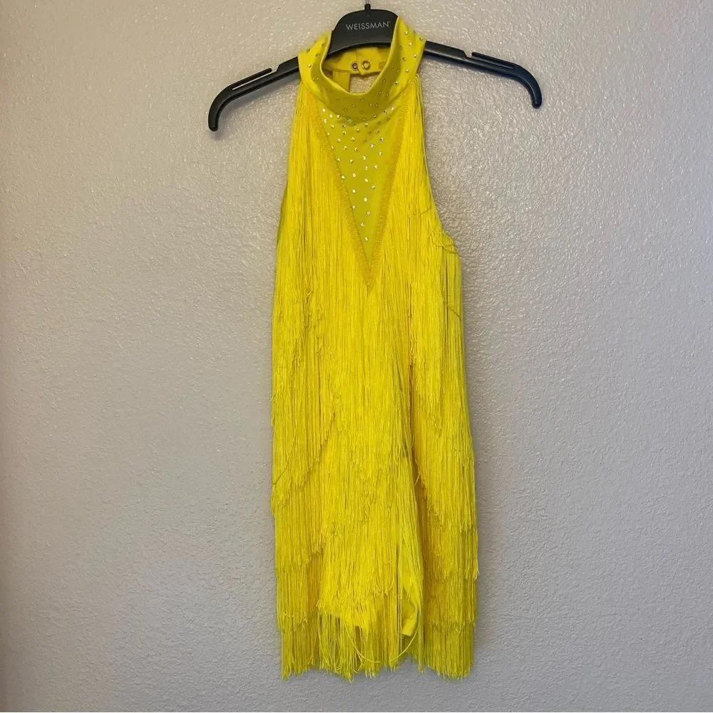 Weissman dance costume yellow